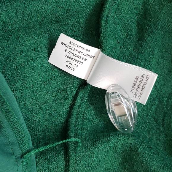 Banana Republic Wool Blend Skirt Sz 0 - Picture 11 of 12